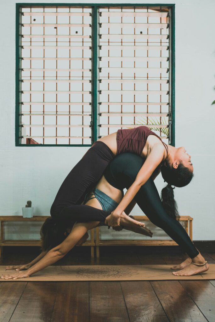 Yoga in Stockholm Dawn
